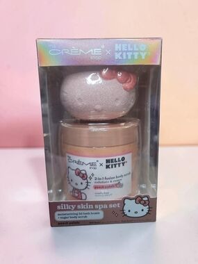 The Crème Shop x Hello Kitty Silky Skin Spa Set - Peach Petals